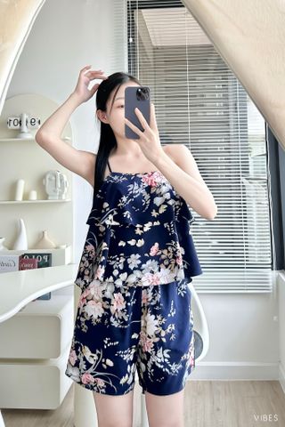 Đồ bộ 2 dây Floral 2L Straps Set