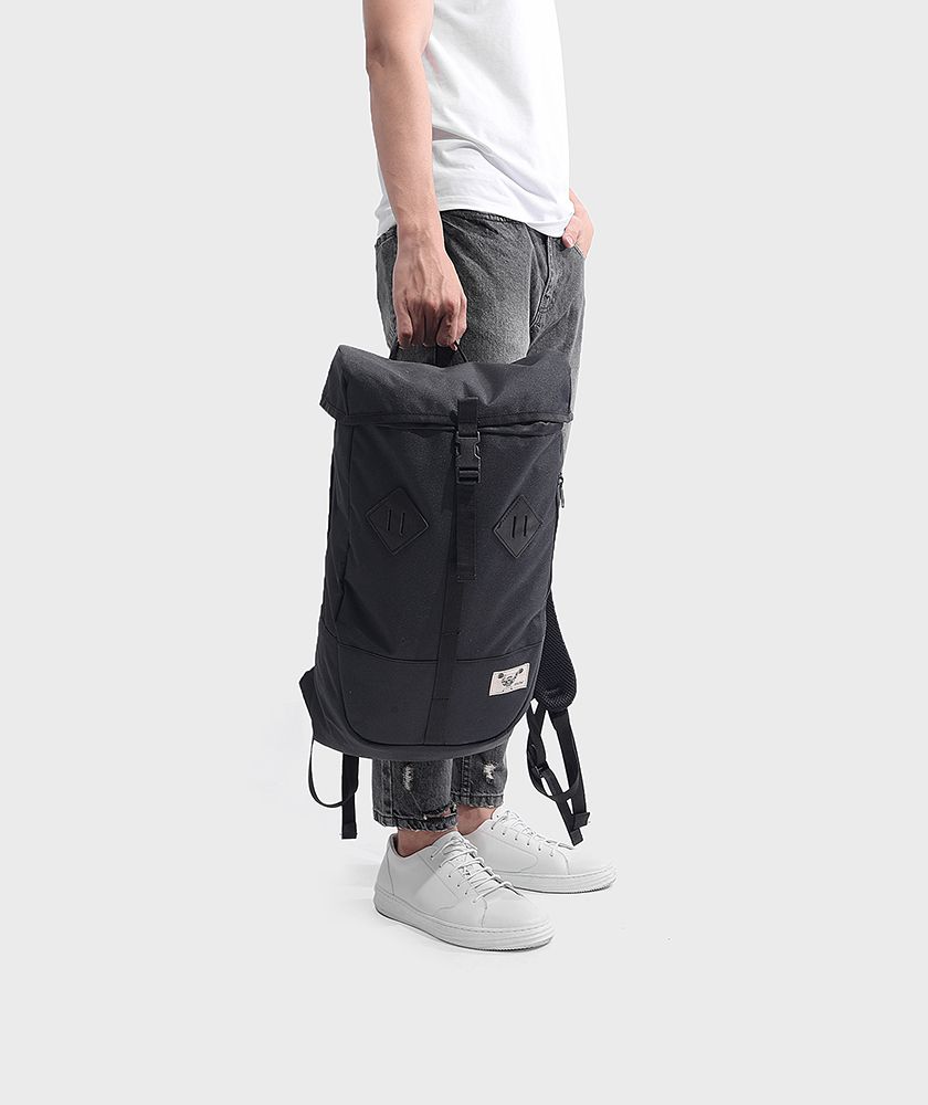Balo Nắp Đậy Phối Da Backbag - BL1170