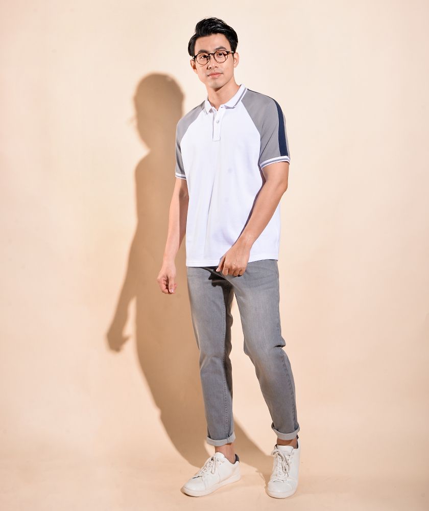 Quần Jeans Nam Slim Cropped QJ125020