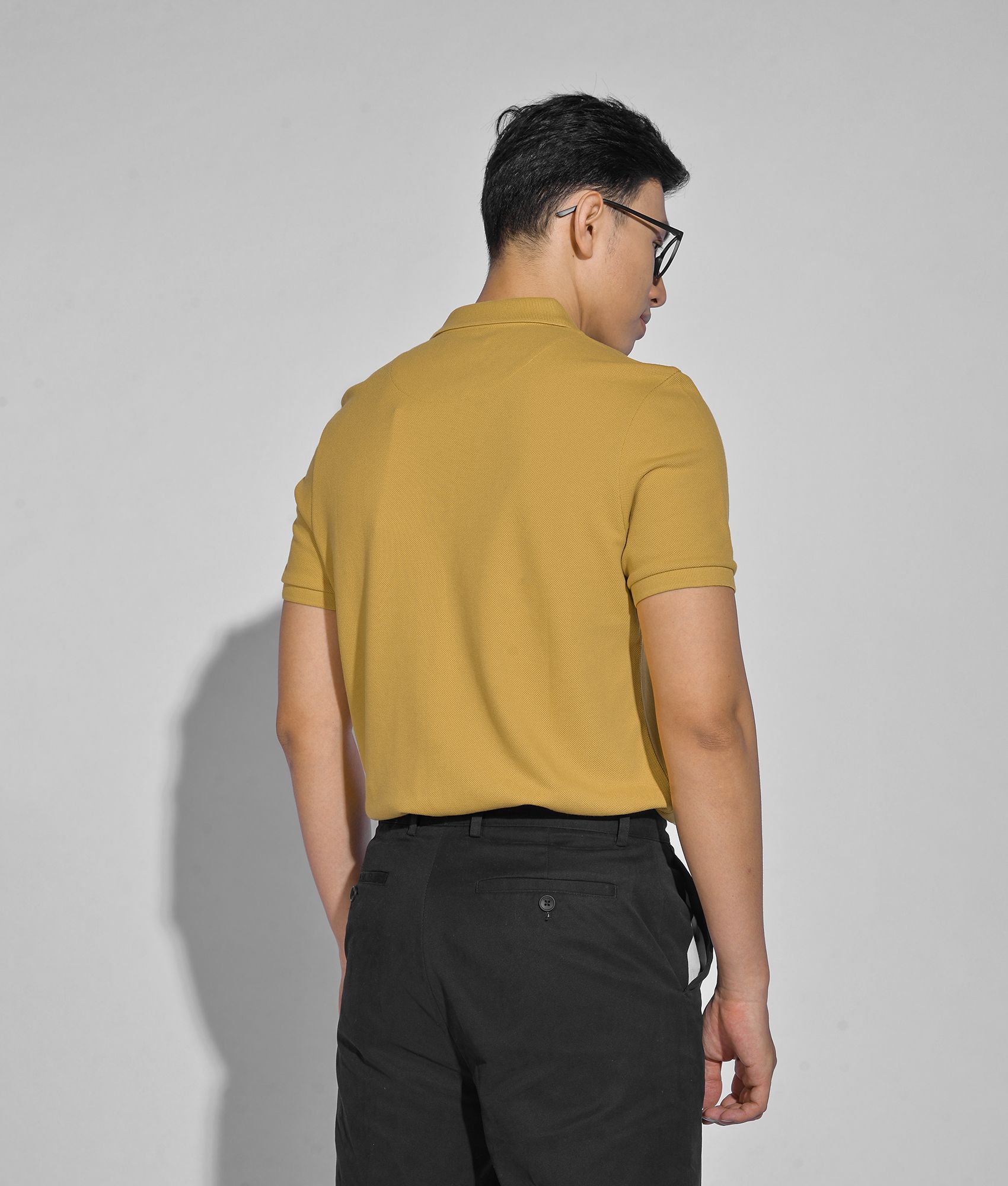 Áo polo EMB form fitted - 10F20POL006