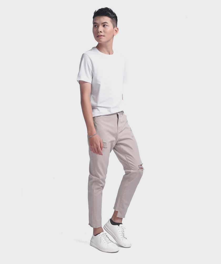 Quần Jean Nam Form Slim Cropped Dye - QJ22500