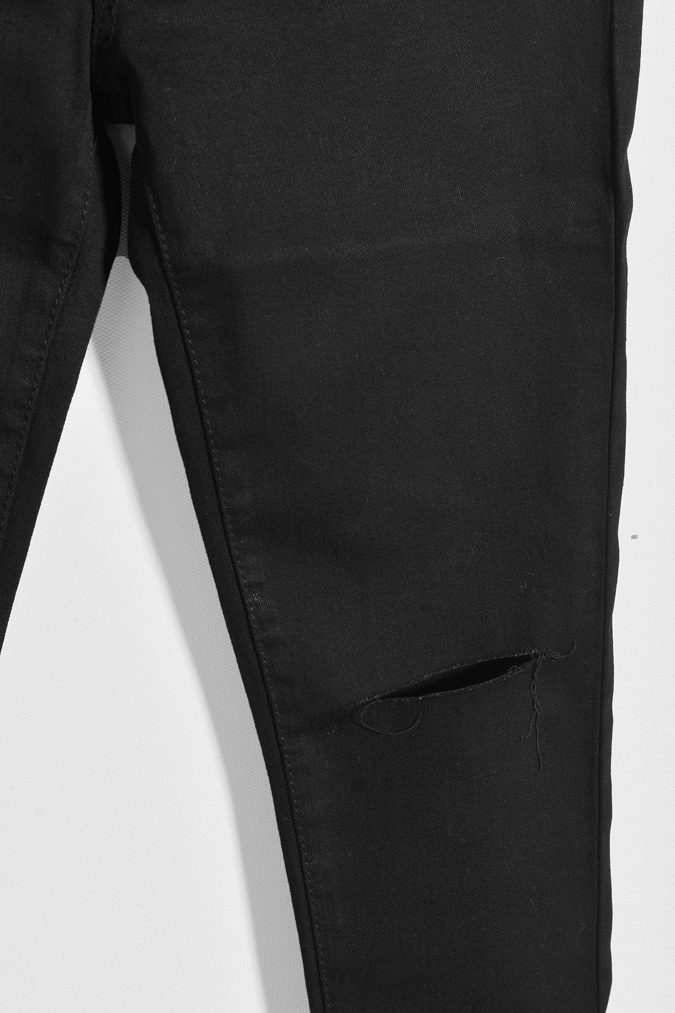 Quần jean nữ, rách gối - 10F20DPAW023