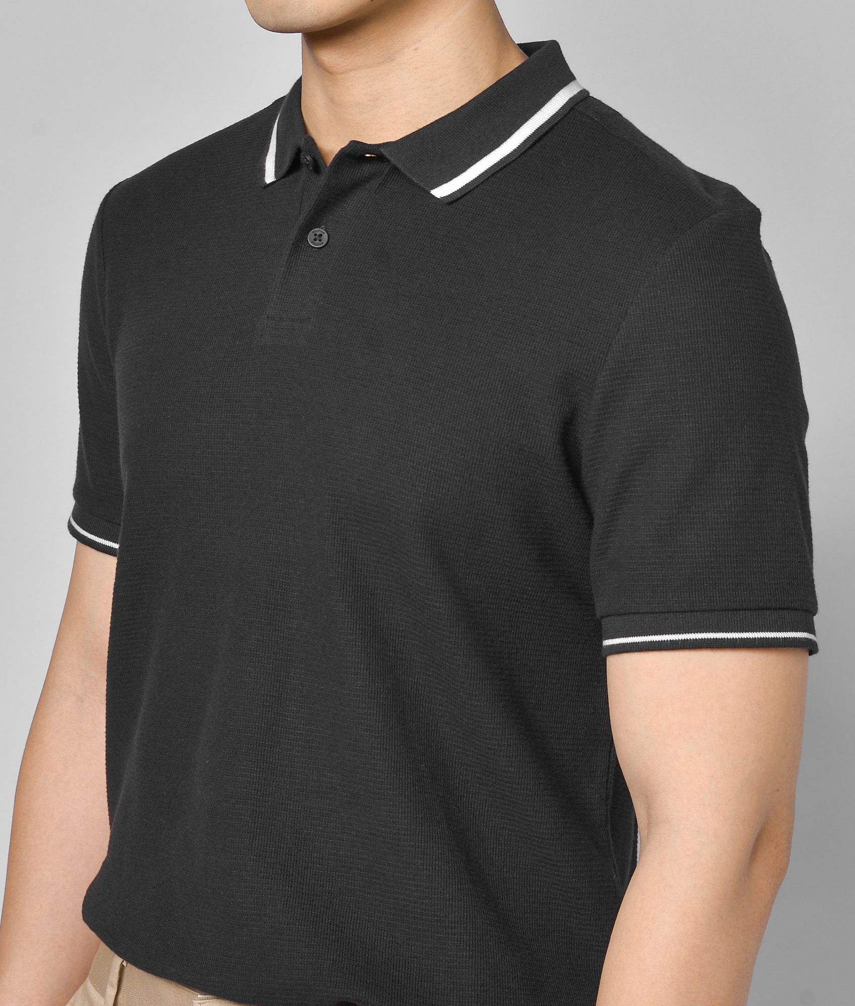 Áo polo nam tay ngắn form fitted - 10F20POL017