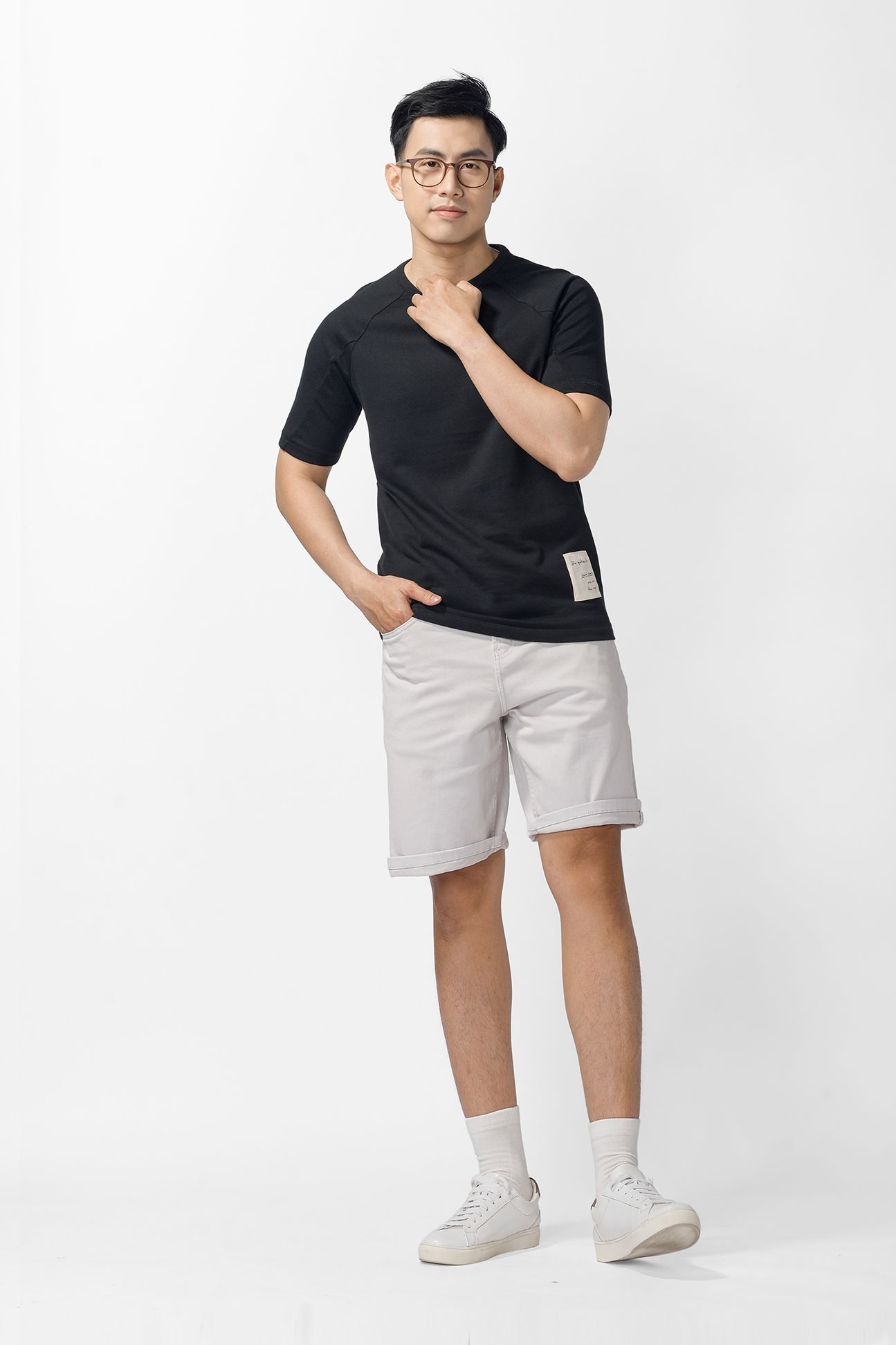 Áo thun nam tay ngắn Raglane form Regular - 10F20TSH041