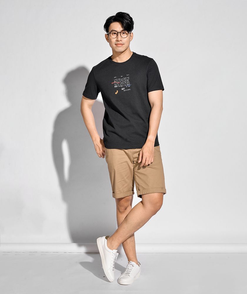 Áo Thun Nam Ngắn Tay Form Regular 10S20TSH026