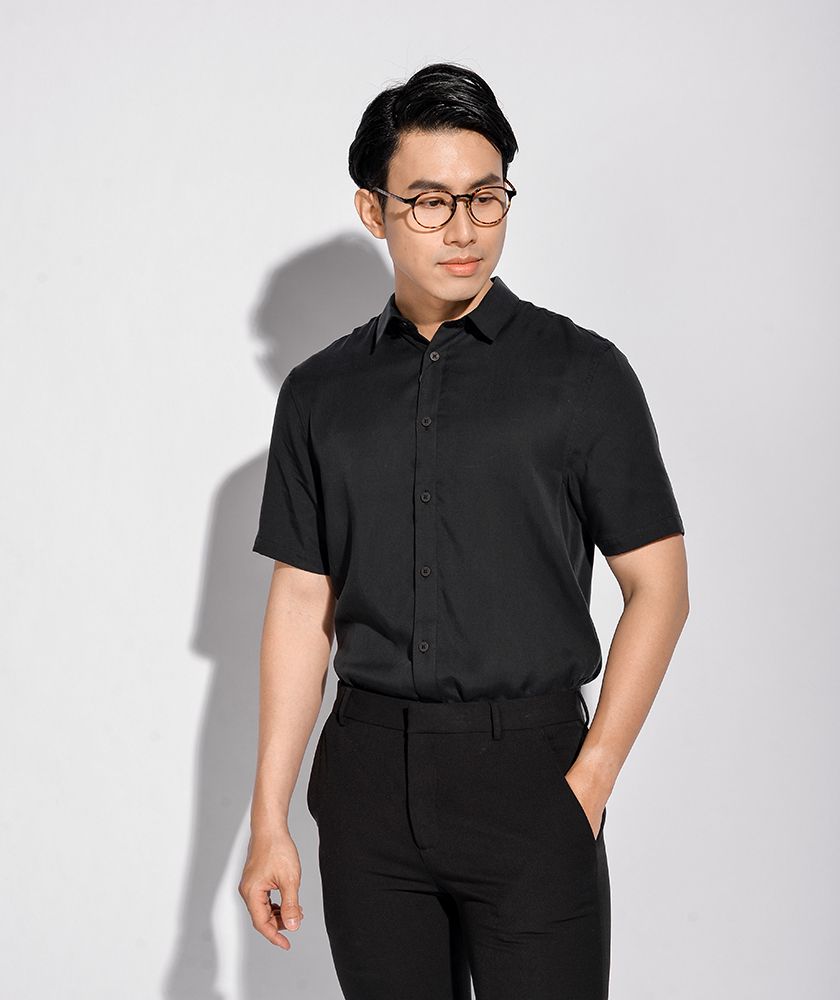 Áo Sơ Mi Nam Ngắn Tay Form Regular 10S20SHS017
