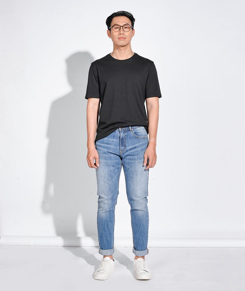 Áo Thun Nam Tay Ngắn Form Regular 10S20TSH028