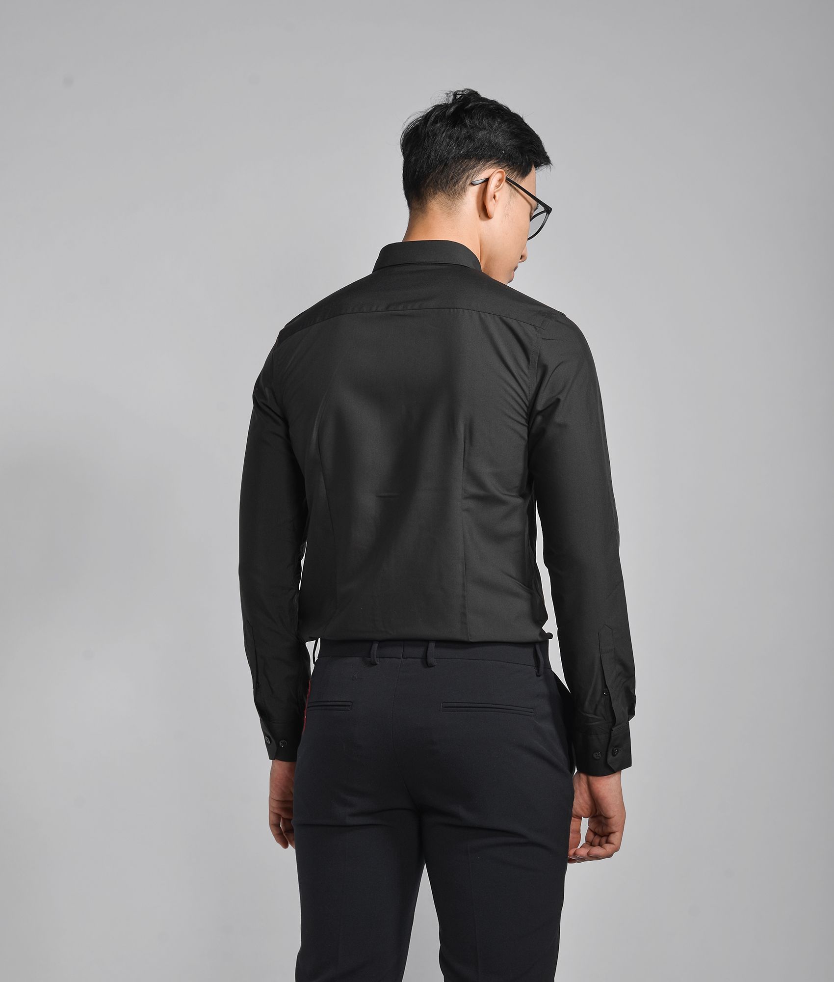 Áo sơ mi tay dài nẹp rời form slim fit - SM1152025