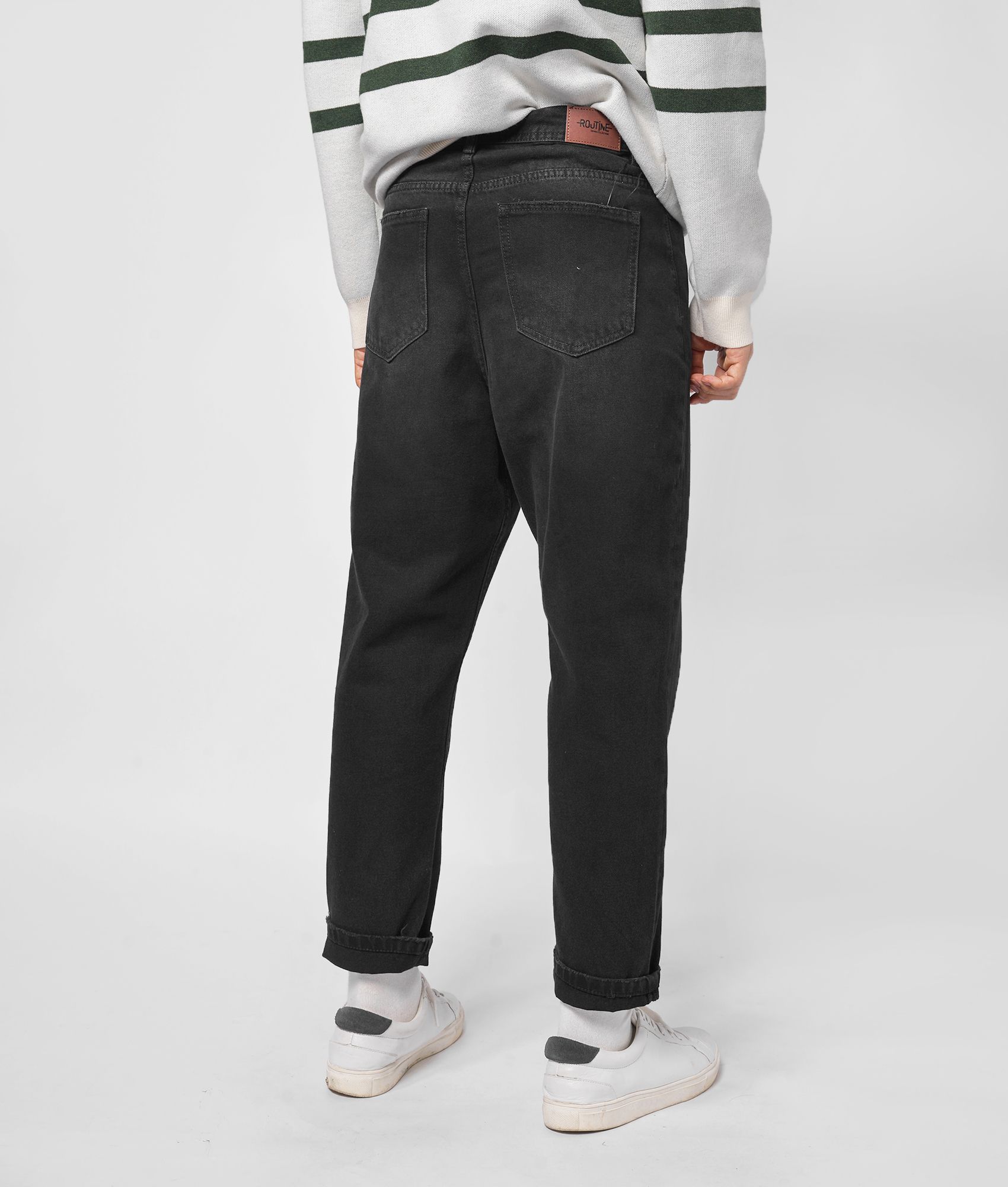 Quần jeans form loose - 10F20DPA025