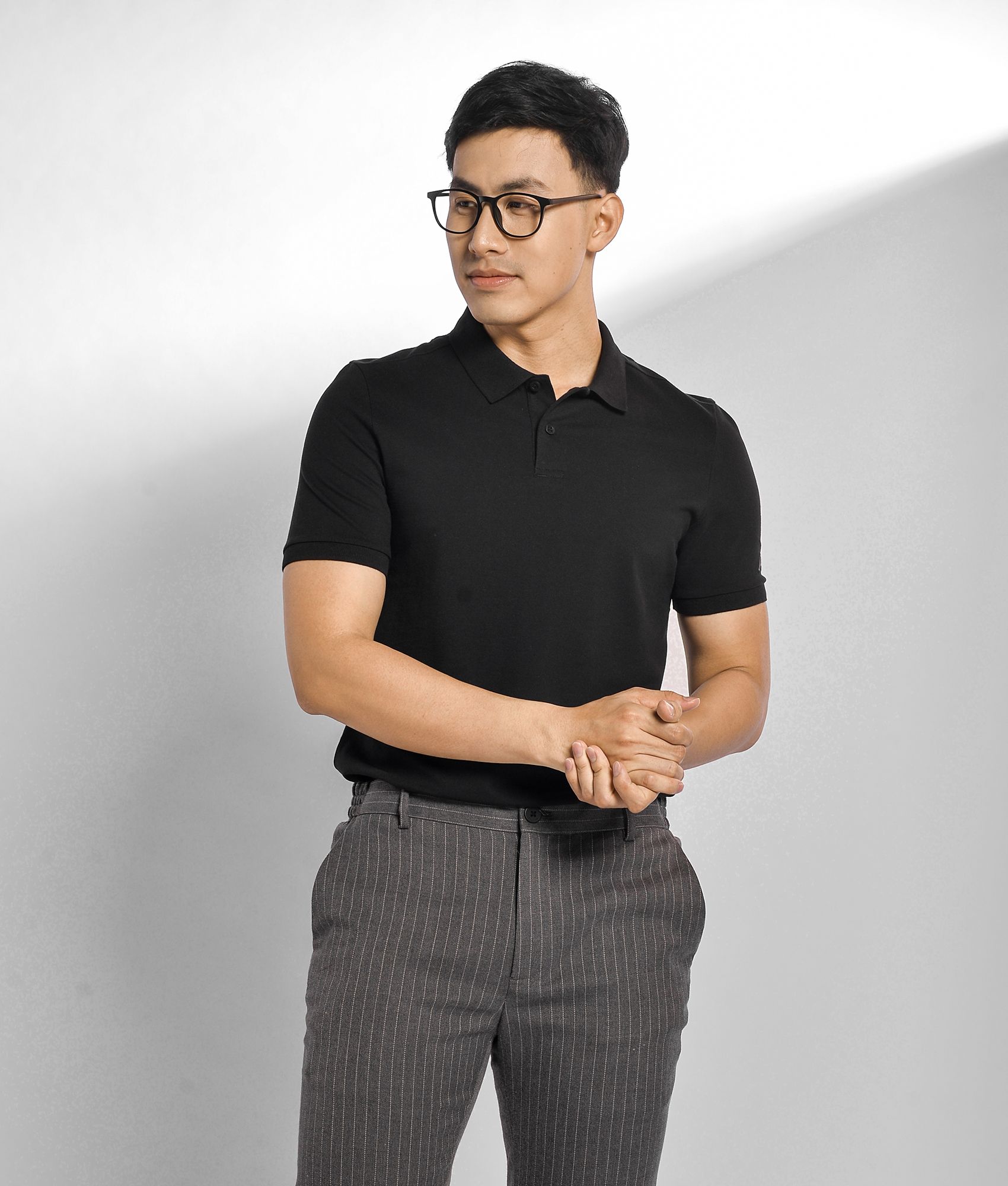 Áo polo cotton form slim - 10F20POL002