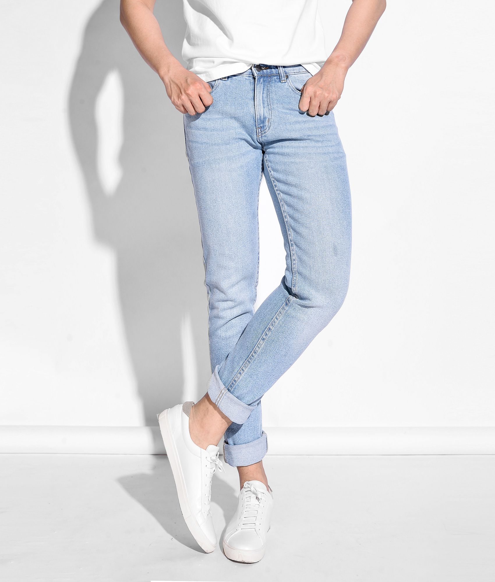Quần jeans dài form slimfit - 10S20DPA030