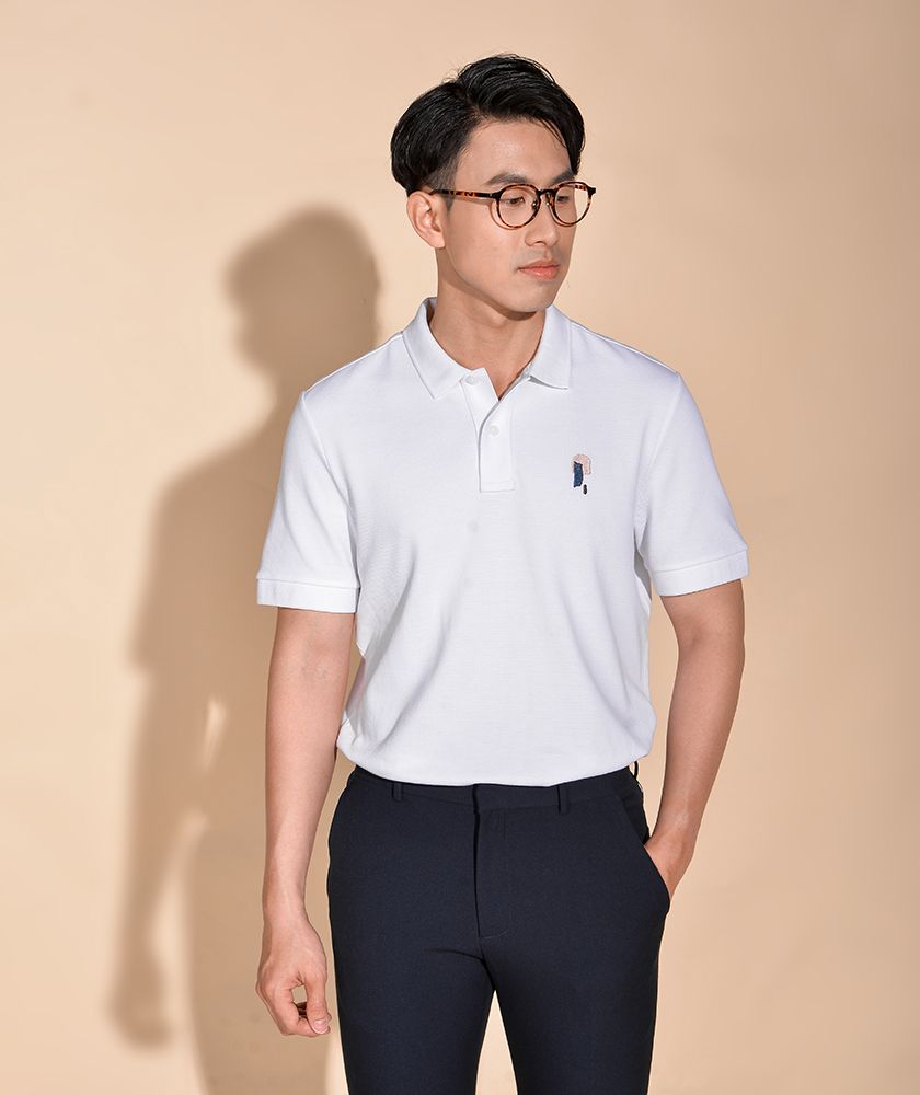 Áo Thun Nam PoLo Tay Ngắn Form Fitted 10S20POL001