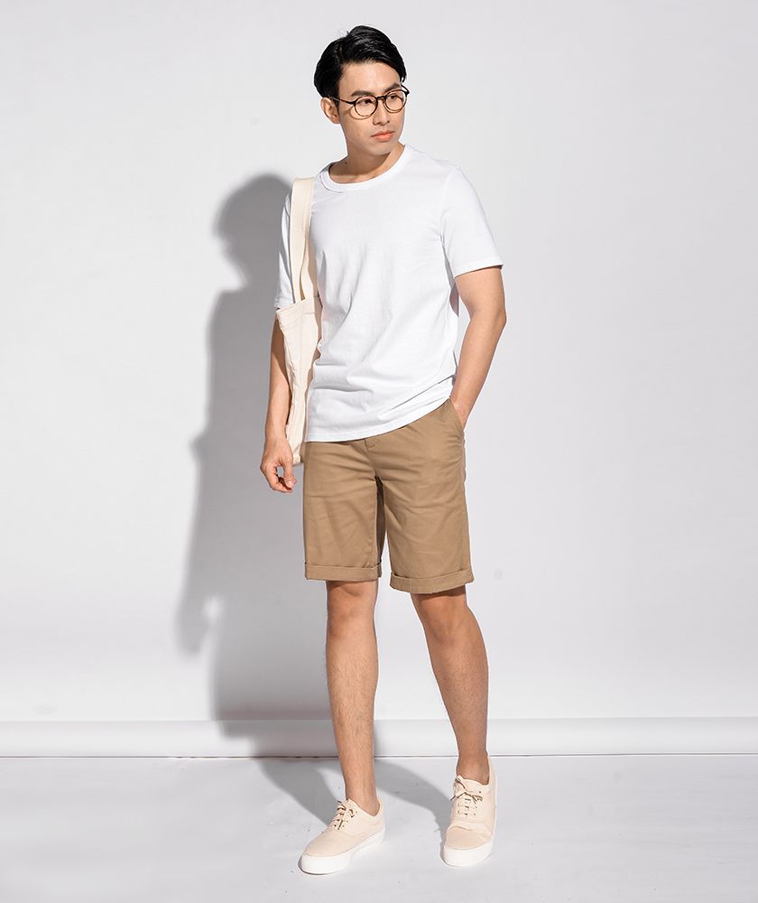 Áo Thun Nam Tay Ngắn Form Regular 10S20TSH004