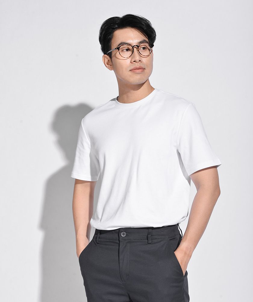 Áo Thun Nam Ngắn Tay Form Regular 10S19TSH045