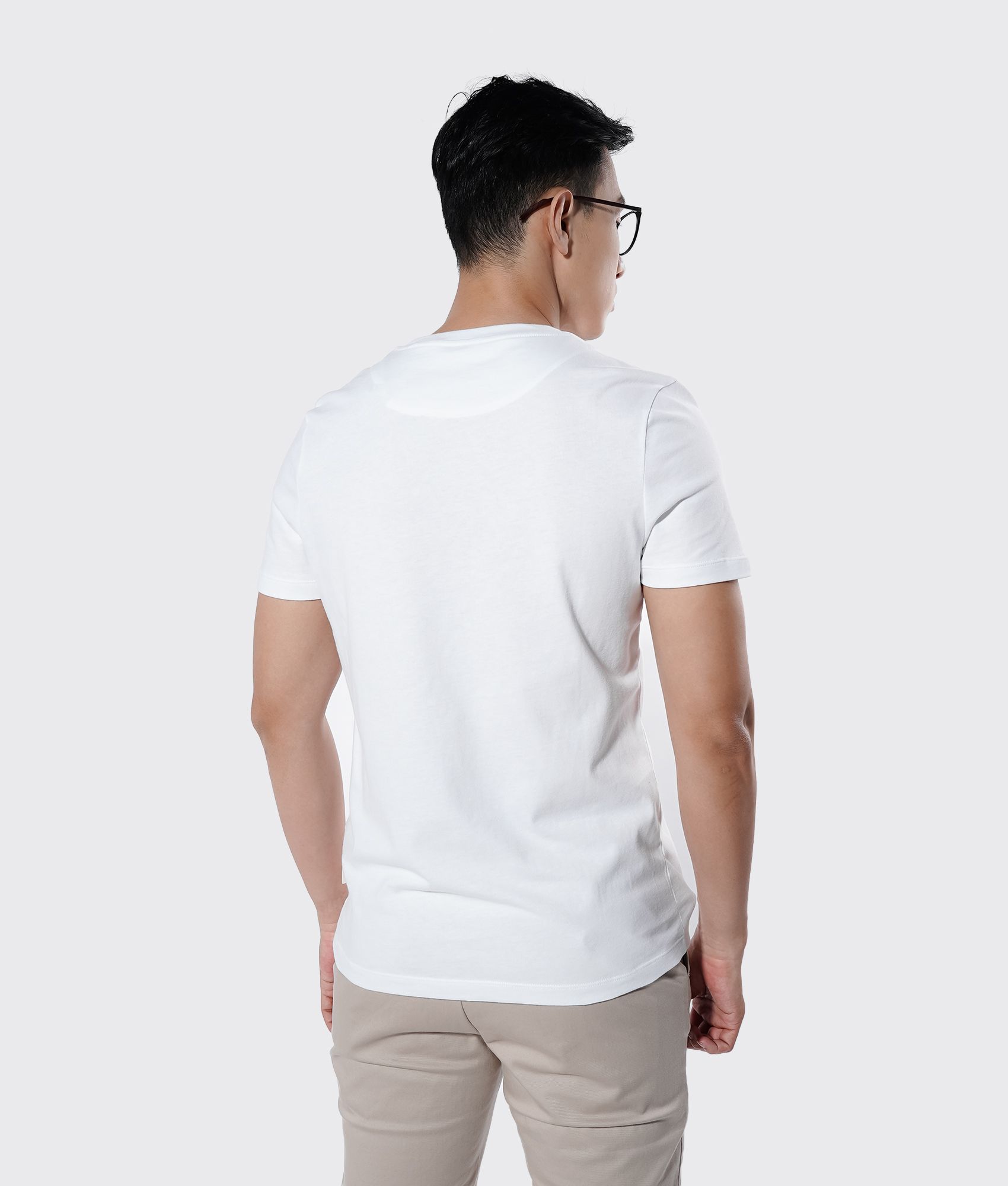 Áo thun tay ngắn form fitted - 10F20TSH002
