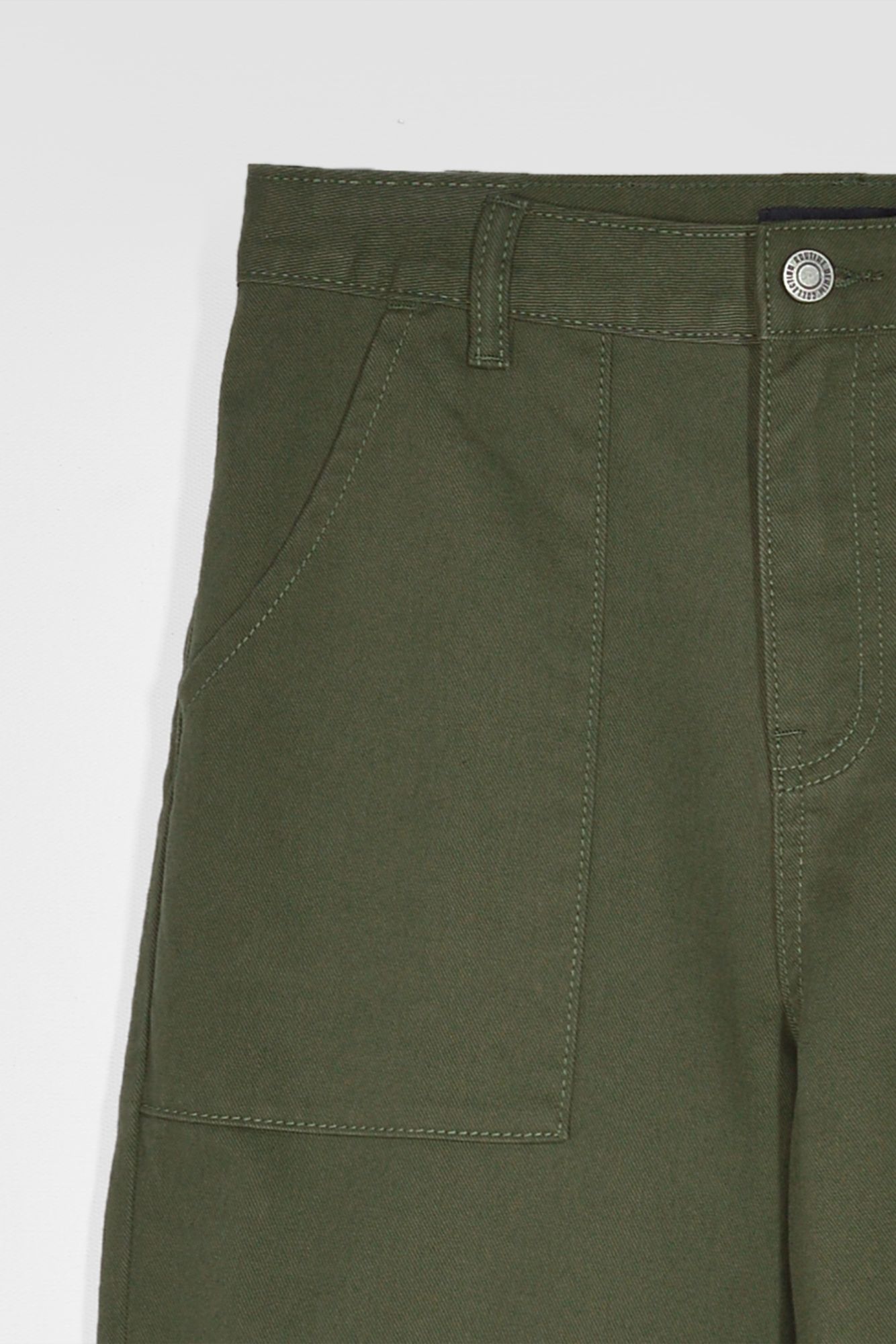 Quần jean nữ trơn form LOOSE - 10F20DPAW073