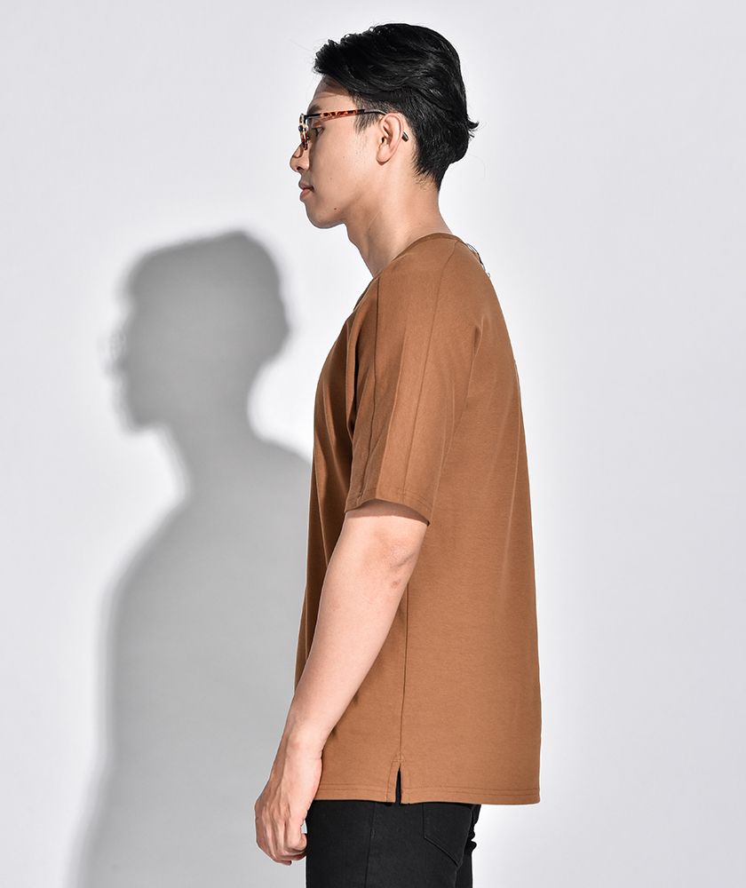 Áo Thun Nam Tay Ngắn Form Regular 10S20TSH035