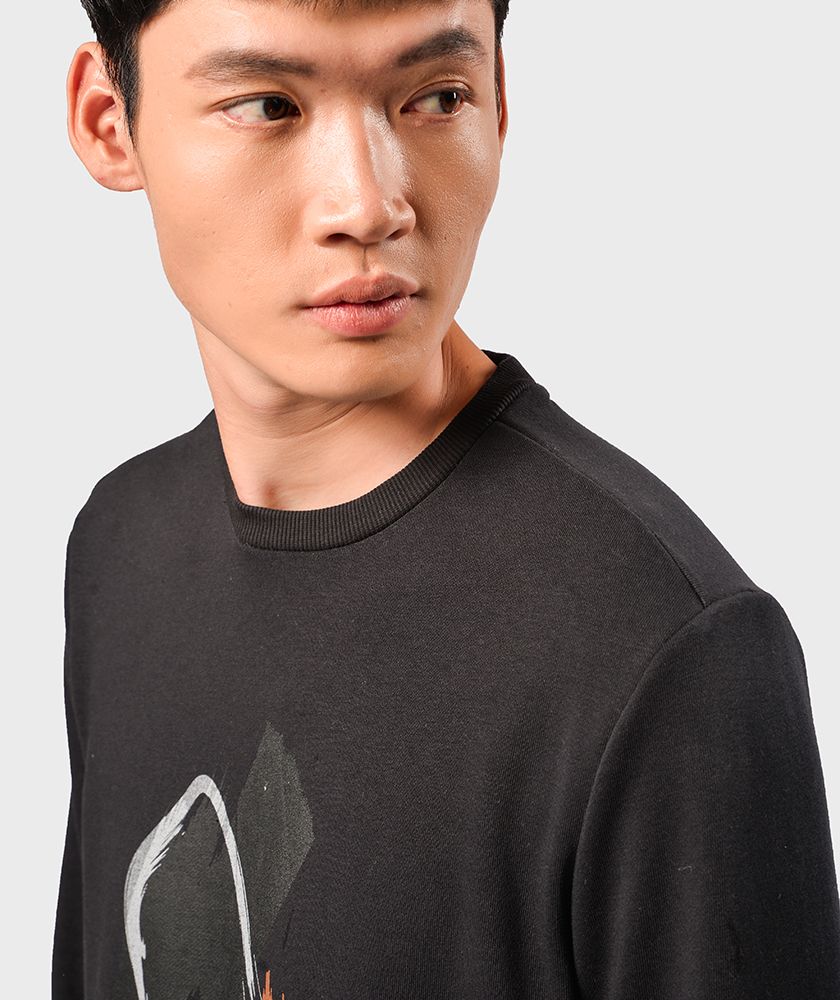 Áo Thun Nam Tay Dài Sweatshirt Regular - AT108307