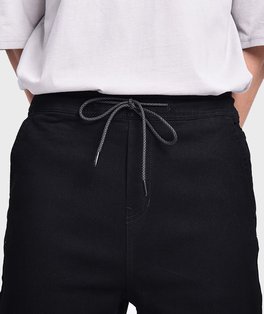 Quần Jean Nam Jogger Dây Rút - QJ124018