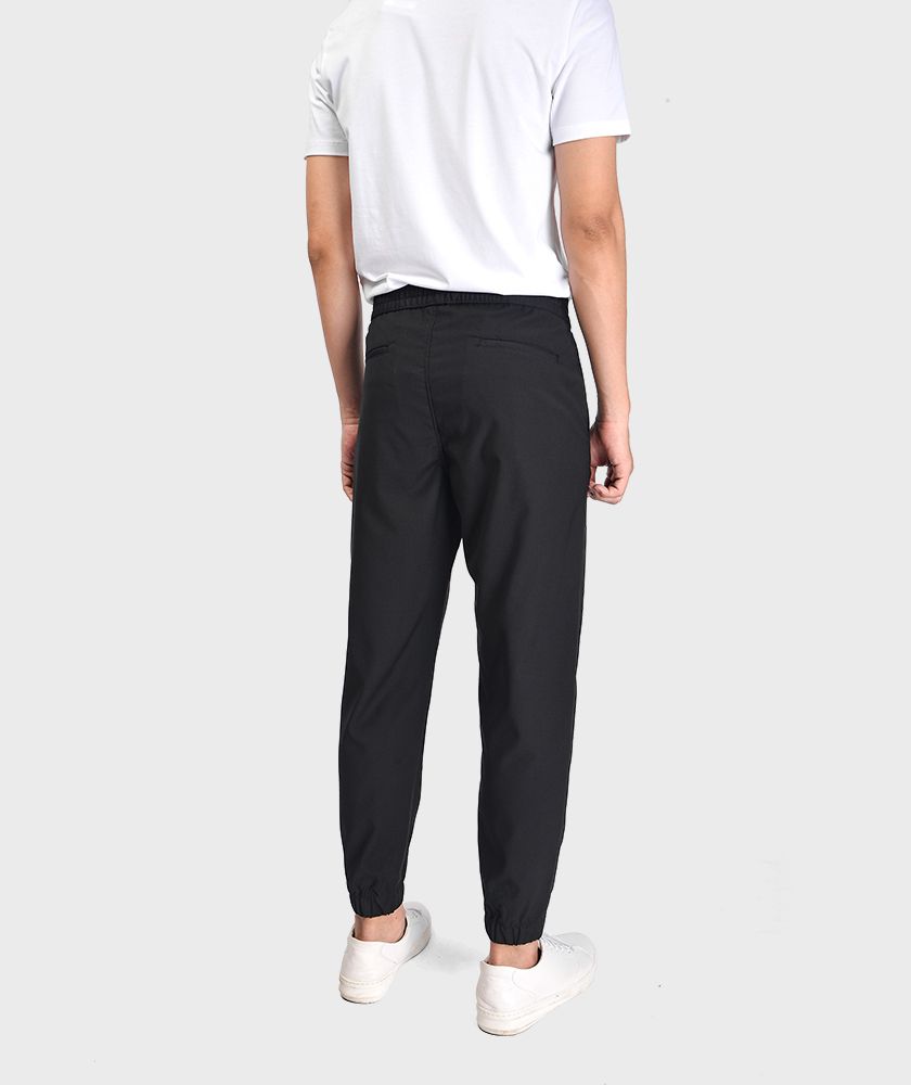 Quần Vải Nam Jogger Dây Rút Cạp Chun - QV11400
