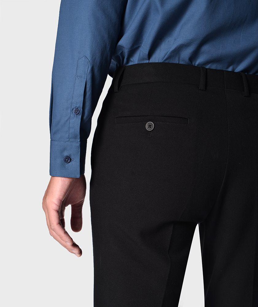 Quần Vải Nam Form Slim Cropped - QV12503