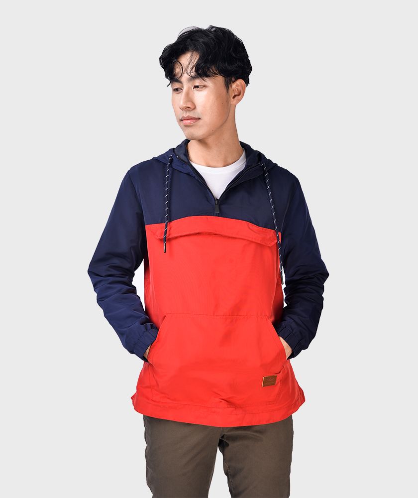 Áo Khoác Nam Chui Đầu 2 Lớp -AK106609