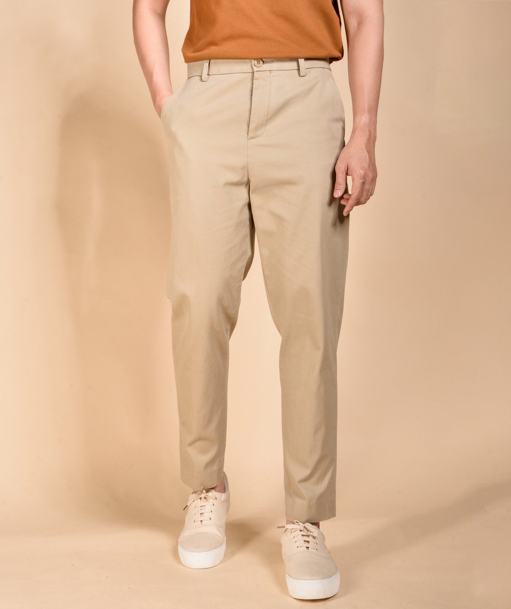 Quần Kaki Nam Form Carrot 10S20PCA002