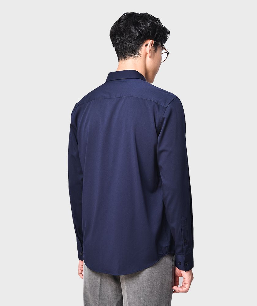 Áo Sơ Mi Nam Tay Dài Bamboo Co Giãn - SM116201