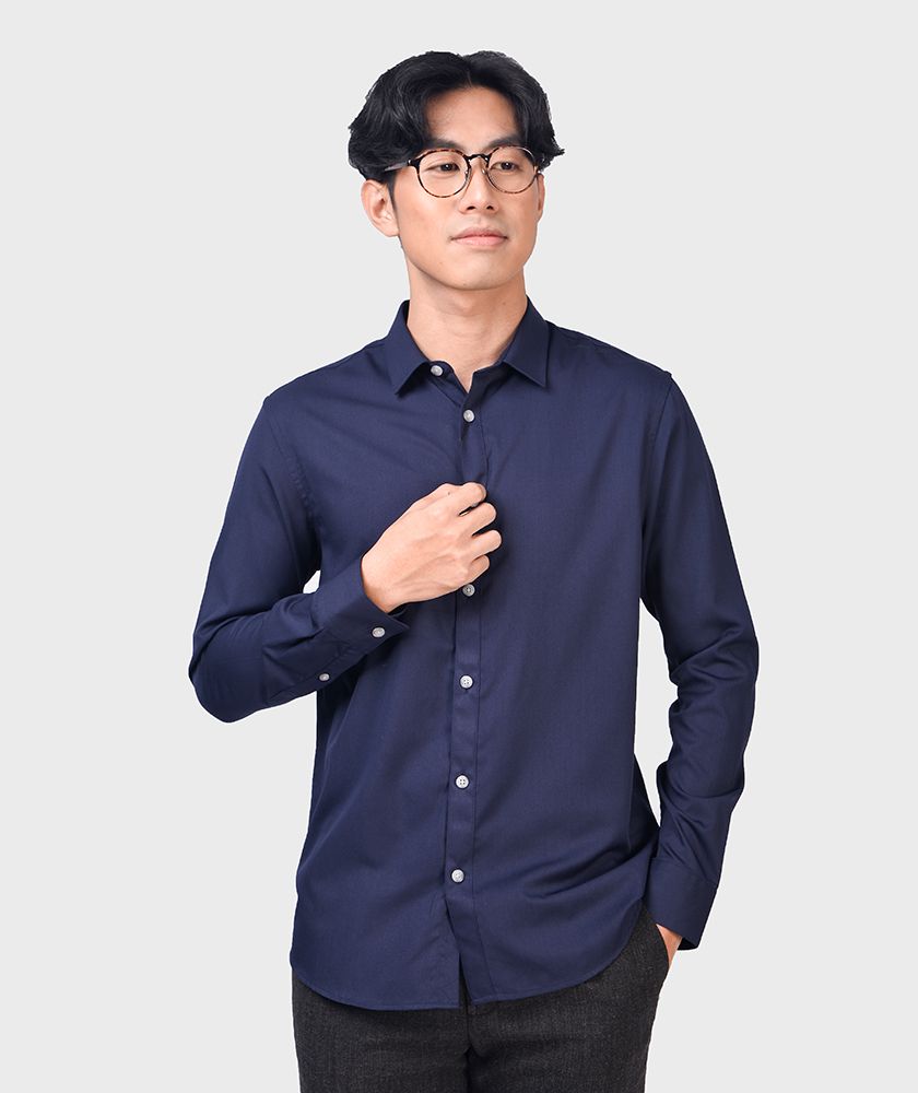Áo Sơ Mi Nam Tay Dài Bamboo - SM116202