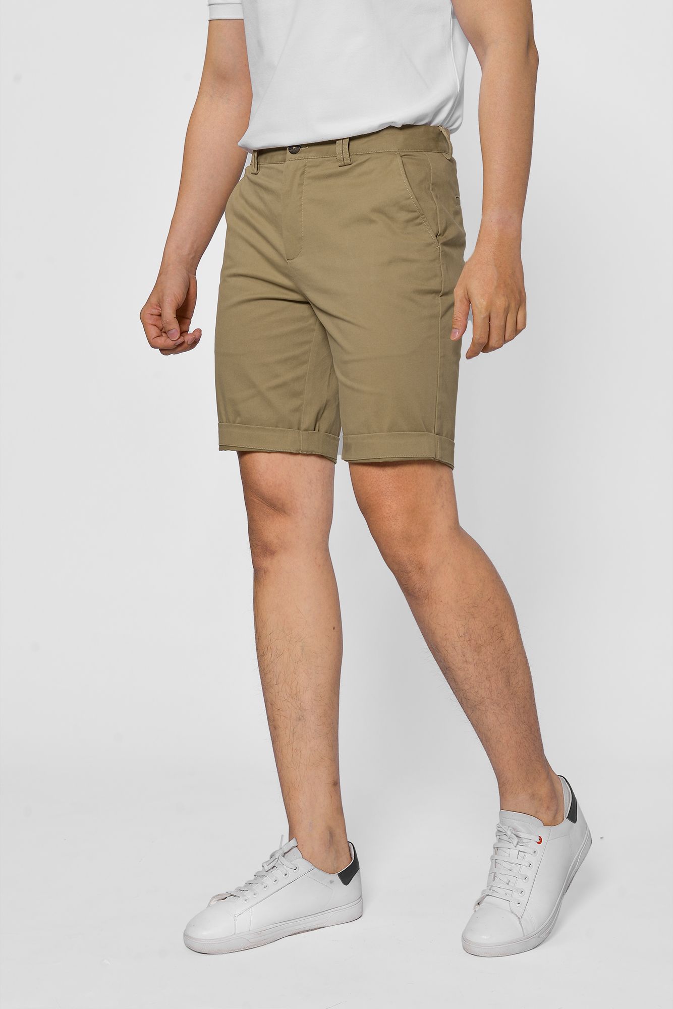 Quần short nam form STRAIGHT - 10F20PSH011