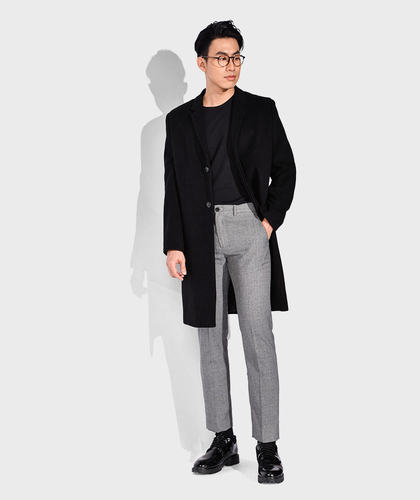 Quần Vải Nam Form Slim Cropped QV225012