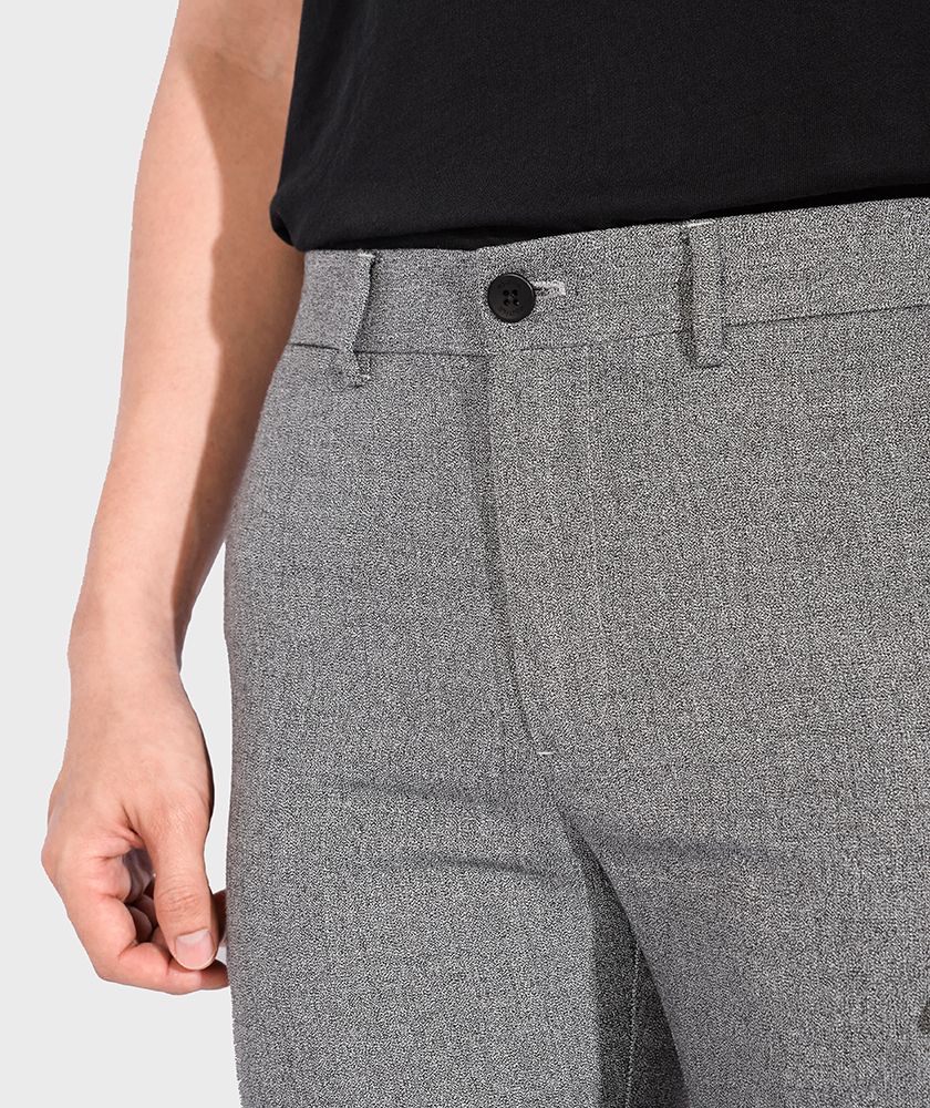 Quần Vải Nam Form Slim Cropped QV225012