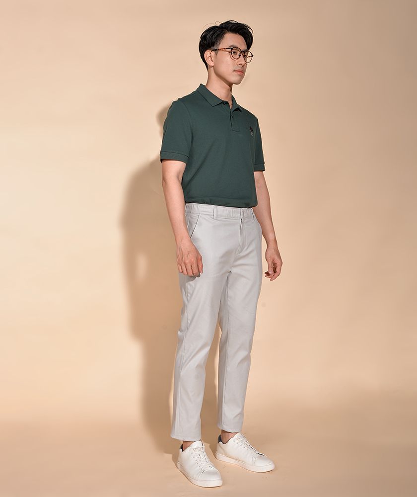Áo Thun Nam PoLo Tay Ngắn Form Fitted 10S20POL001