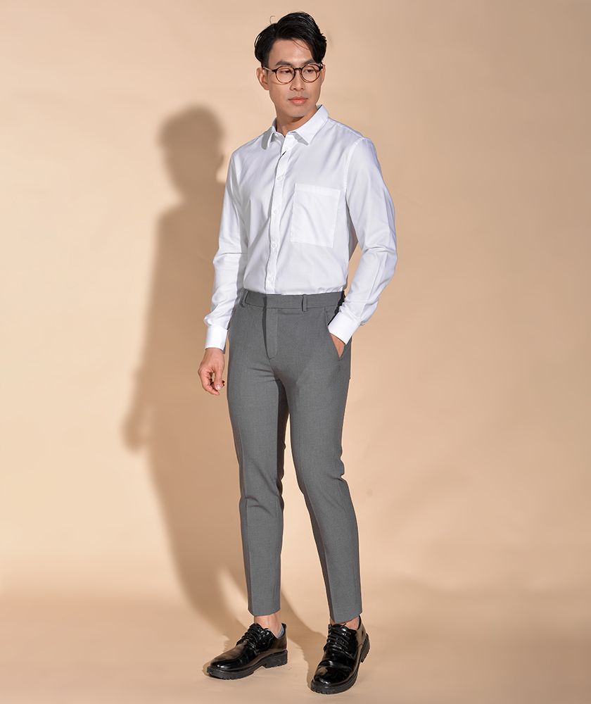 Quần Vải Nam Form Sim Cropp 10F19PFO015
