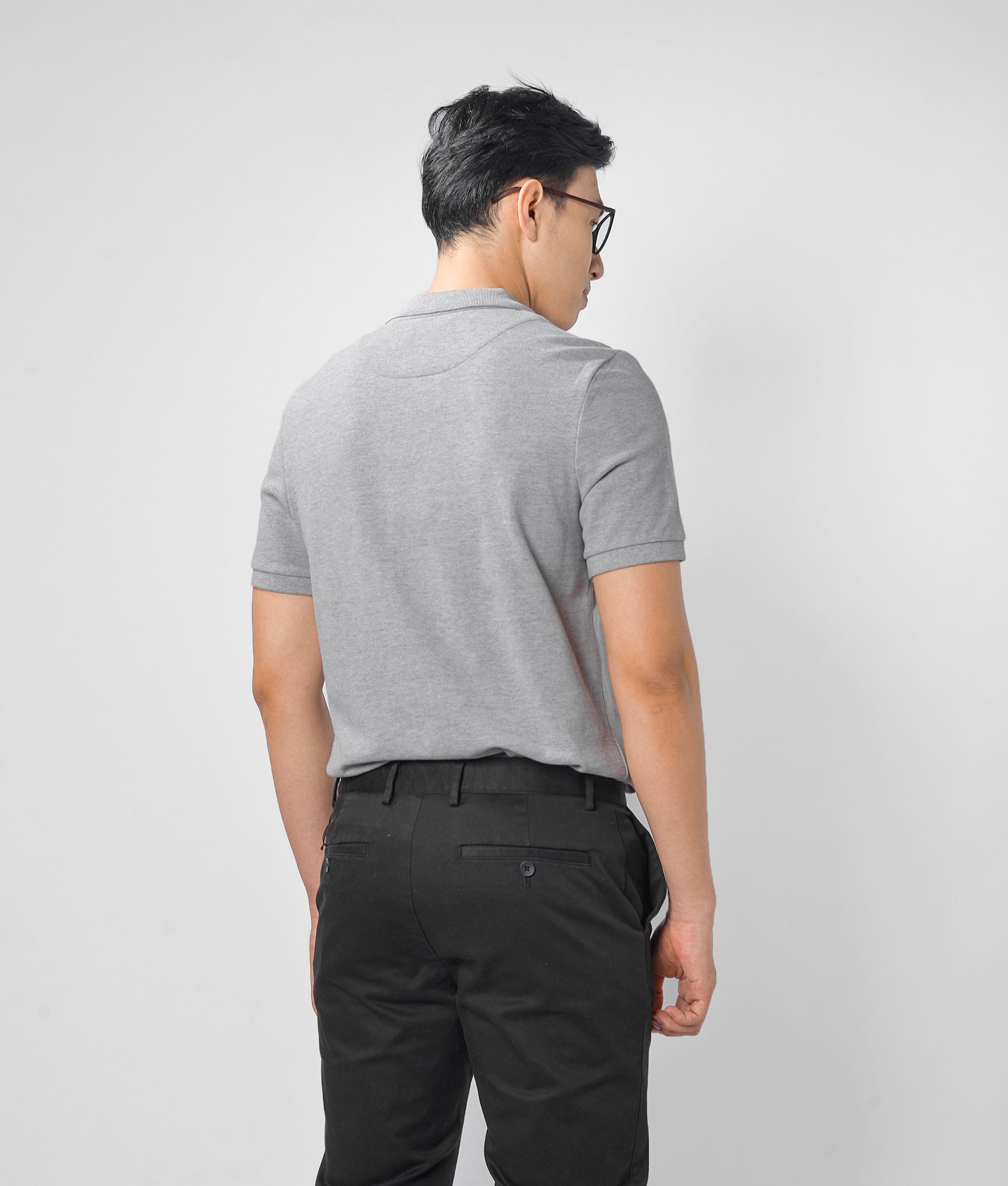 Áo thun polo form fitted - 10F20POL003