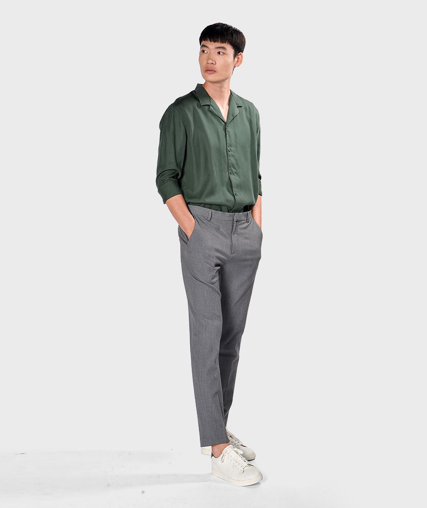 Áo Sơ Mi Nam Tay Dài Regular - SM120800