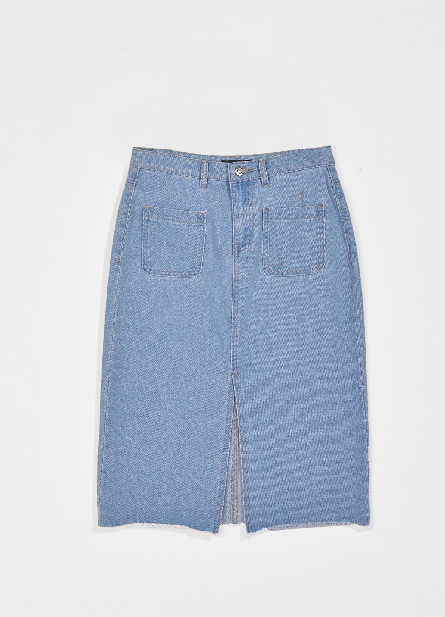 Chân váy jean, xẻ trước - 10F20DSKW007