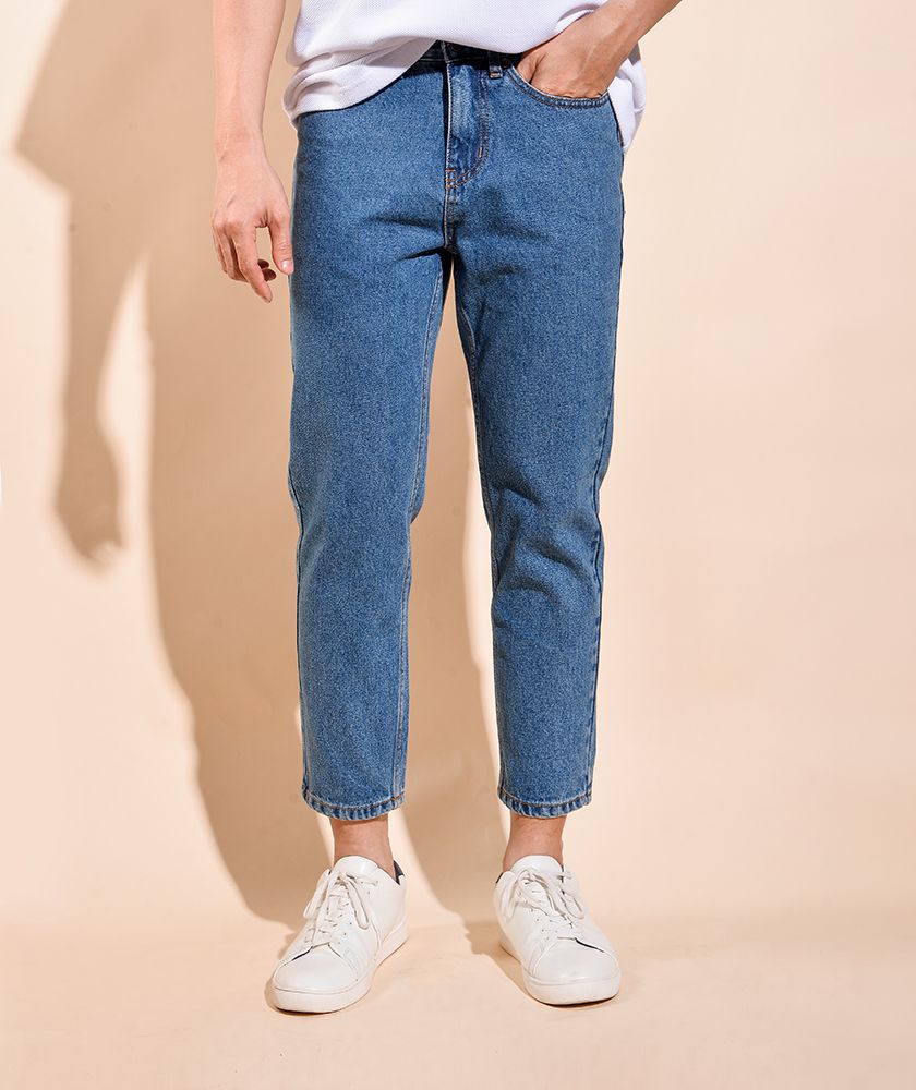 Quần Jeans Nam Form Straight 10S20DPA036