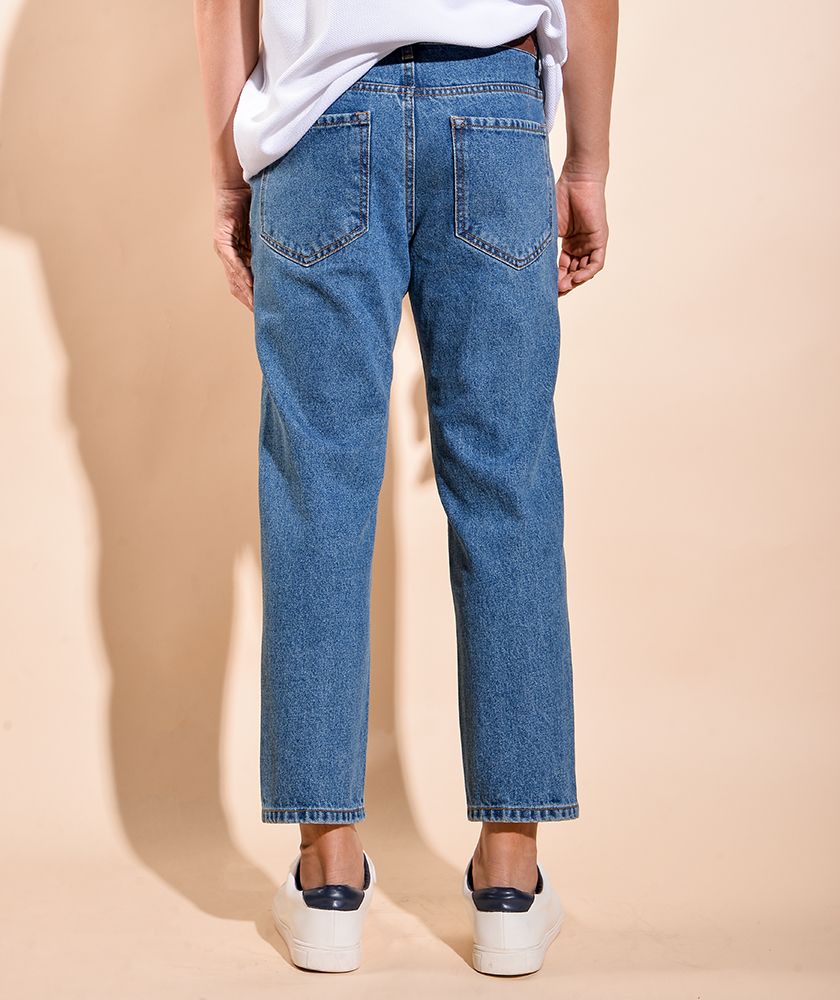 Quần Jeans Nam Form Straight 10S20DPA036