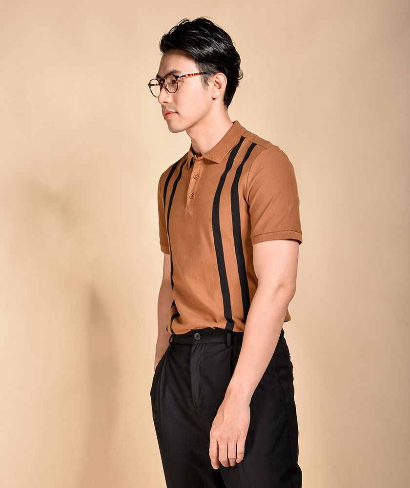 Áo Thun Nam Polo Tay Ngắn Form Slim 10F19POL008
