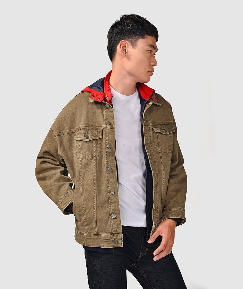 Áo Khoác Nam Jacket Denim Form Loose - AK10420