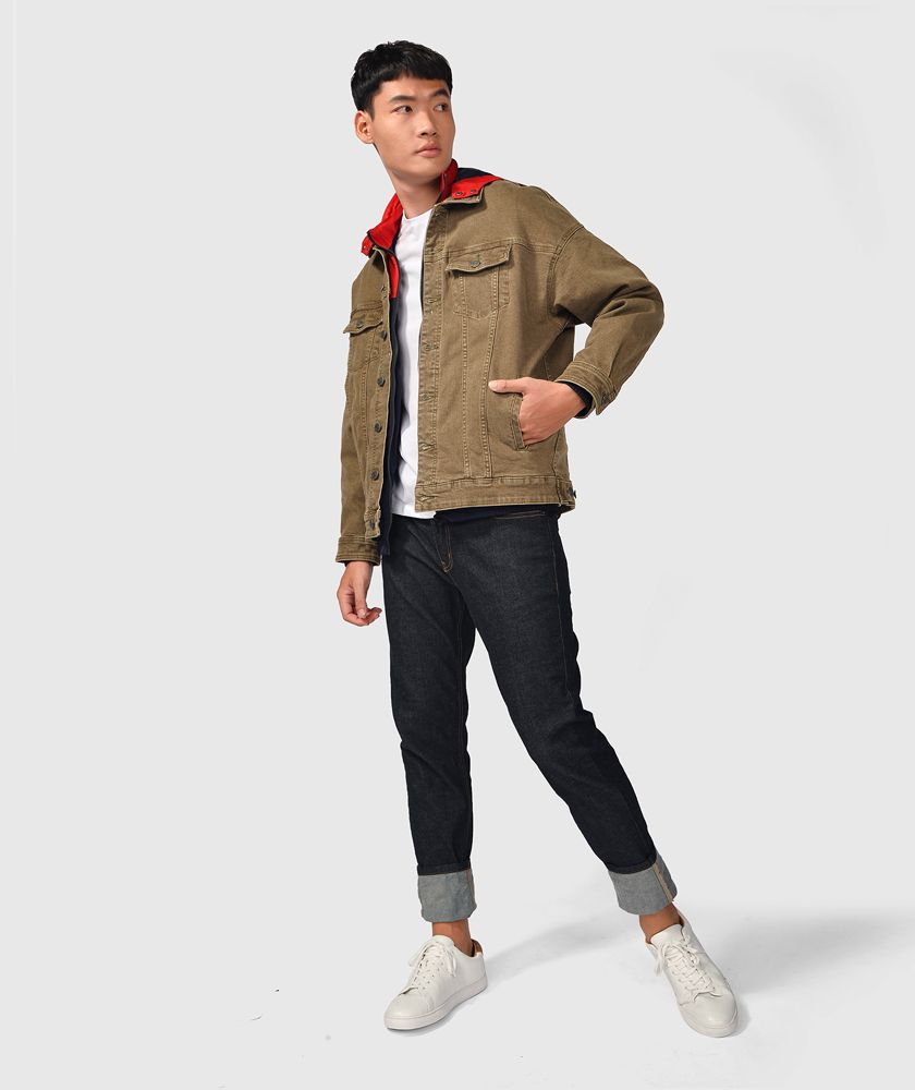 Áo Khoác Nam Jacket Denim Form Loose - AK10420