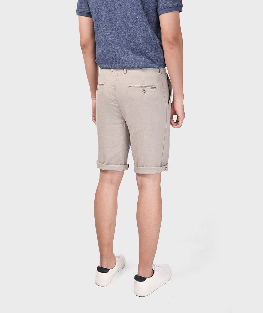 Quần Short Nam Linen Form Suông - QS25302
