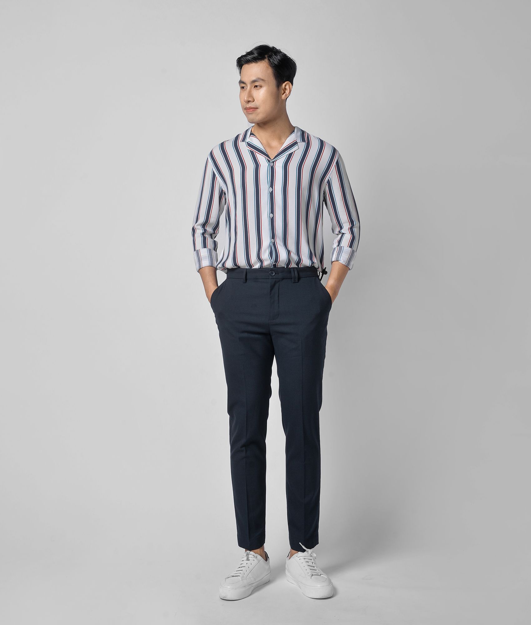 Áo Sơ Mi Nam Tay Dài Regular - SM118800