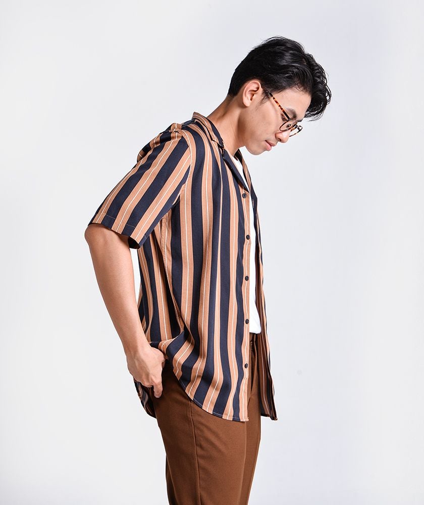 Áo Sơ Mi Nam Tay Ngắn SM218801