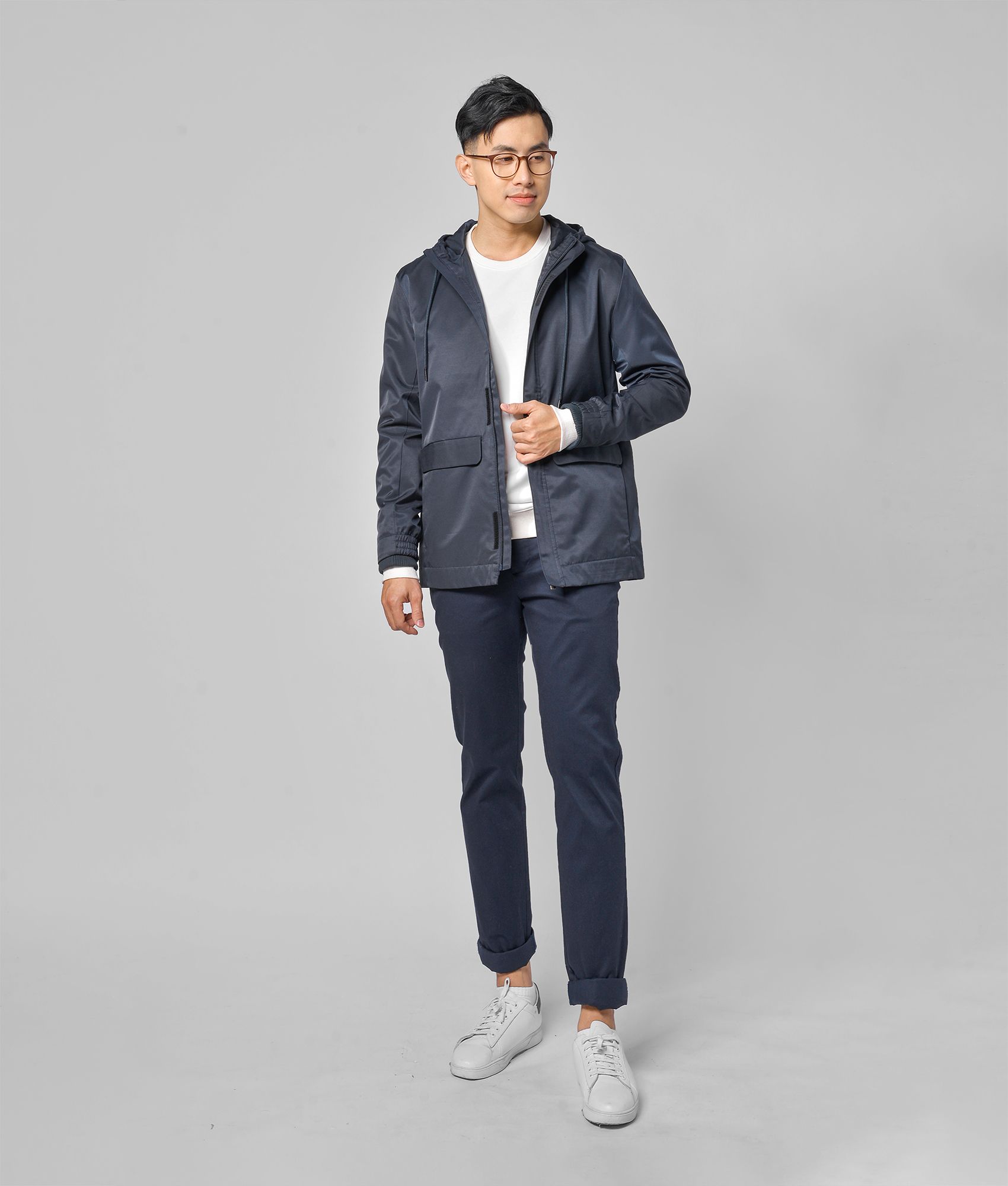 Áo khoác parka trượt nước form Regular - 10F20JAC016