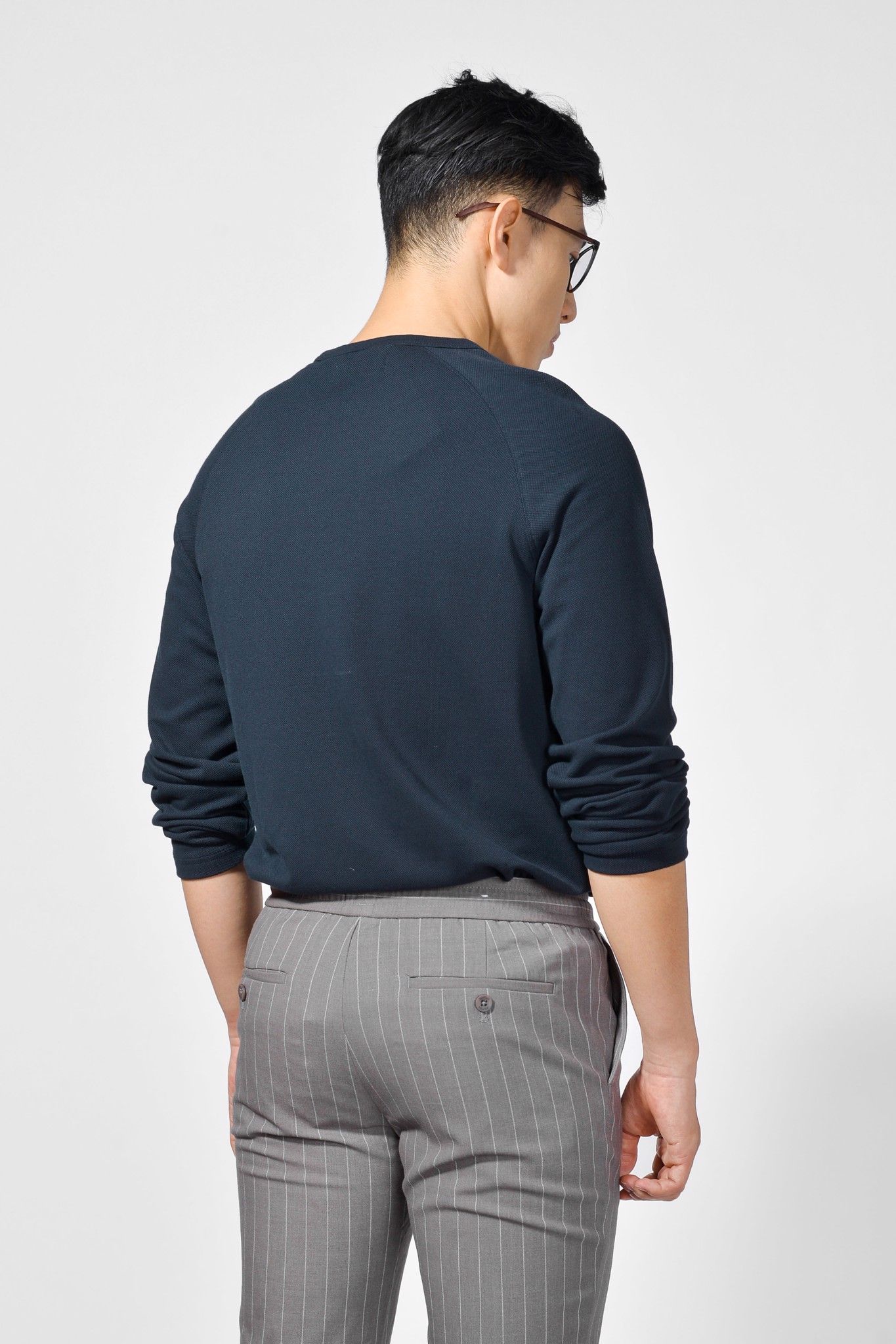 Áo Thun Nam Tay Dài có túi form Regular - 10F20TSH047