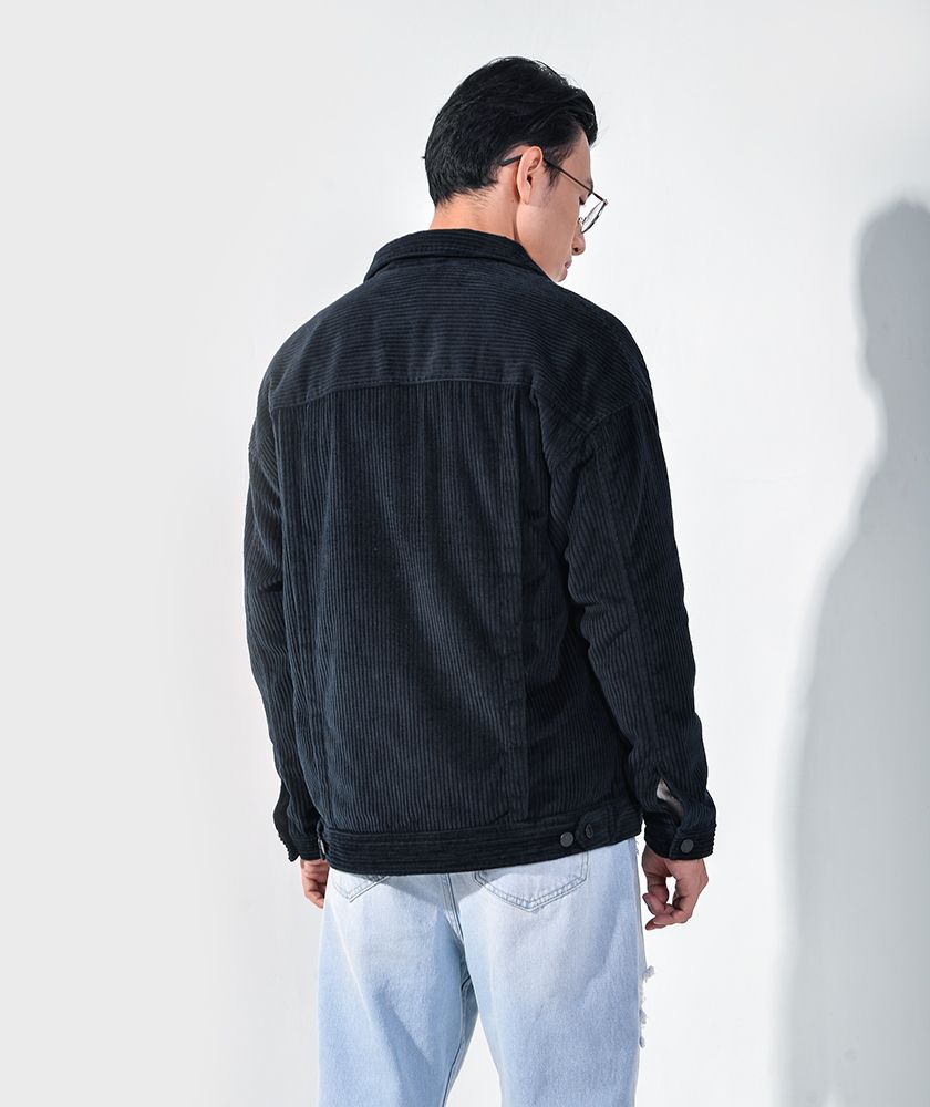 Áo Khoác Nam Nhung Lót Lông - AK110200