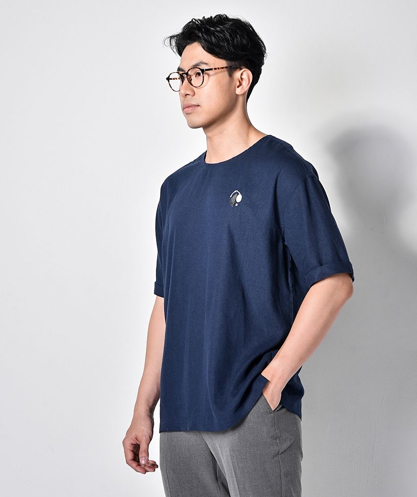 Áo Thun Nam Tay Ngắn Linen AT202300