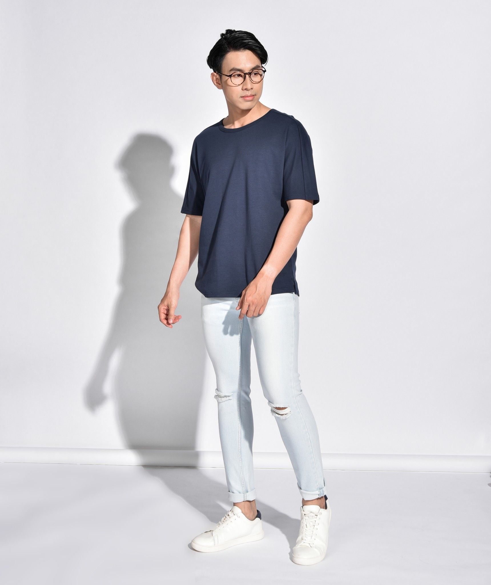 Áo Thun Nam Tay Ngắn Form Regular 10S20TSH035